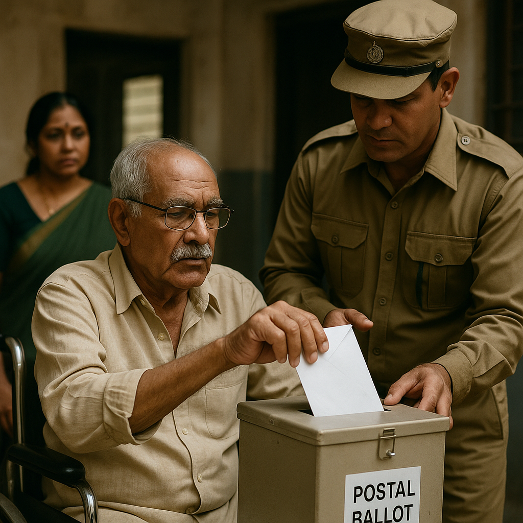 Understanding Postal Voting in India: A Guide for Elderly and Disabled Voters