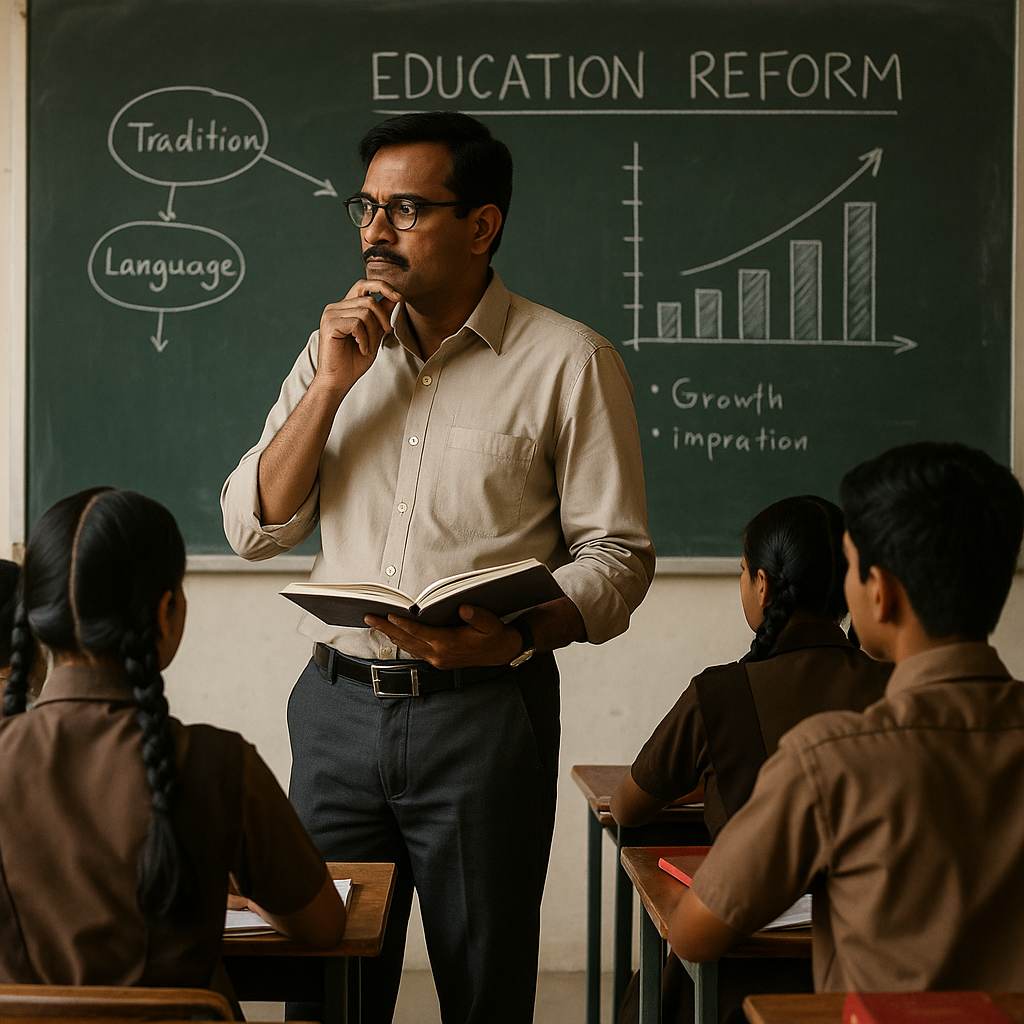 Analyzing Educational Reforms and Cultural Influences in Indian Schools