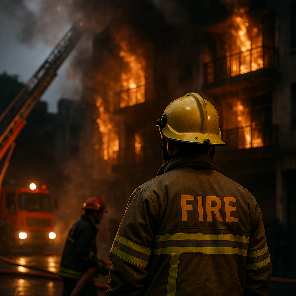 Analyzing the Lucknow Fire: Impacts on Urban Safety and Response Measures