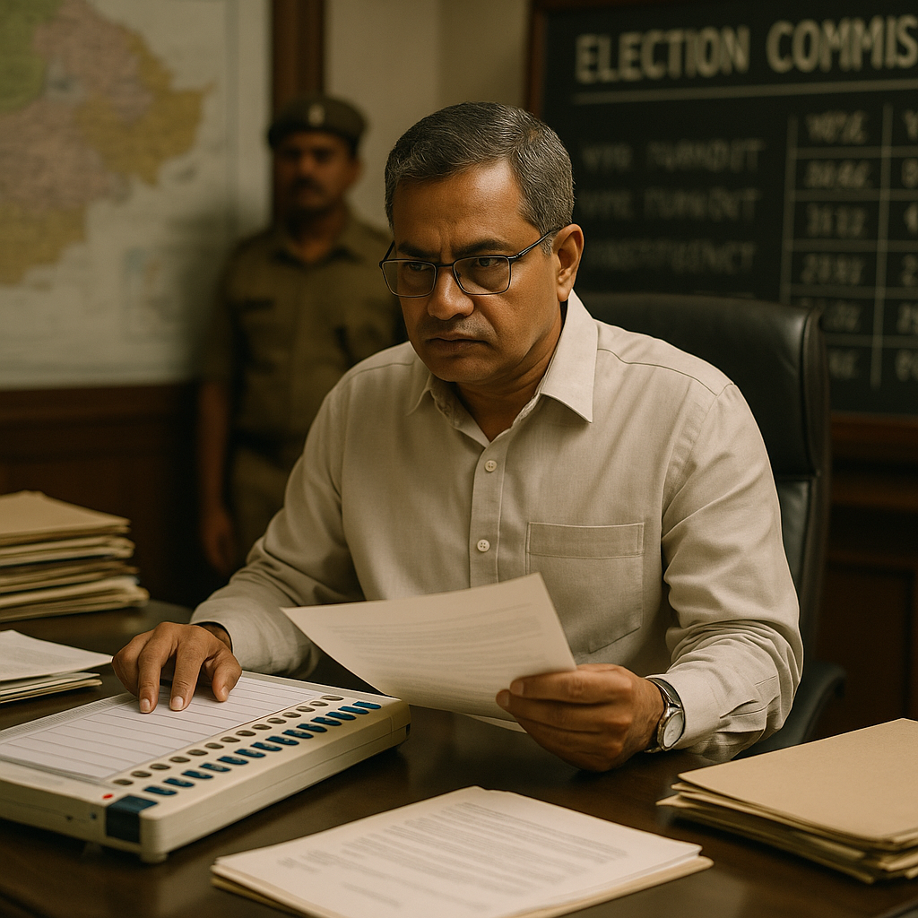 The Chief Electoral Officer's role in Telangana's elections
