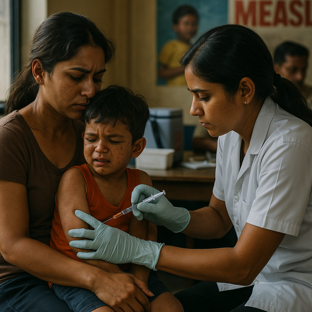 Resurgence of Measles in India: The Critical Role of Vaccination Campaigns